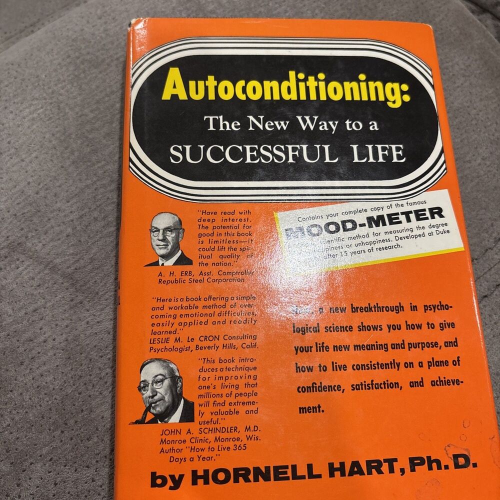 Autoconditioning: The New Way to a Successful Life DJ + Mood-Meter Hart 1975